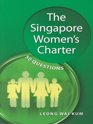 cover image of The Singapore Women' s Charter